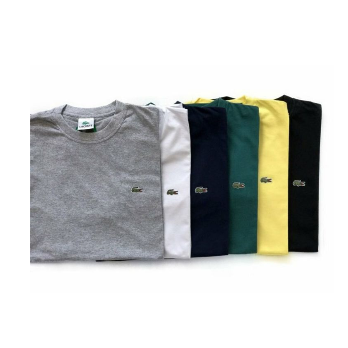 5 POLO + 5 BASICAS LCT (10 CAMISETAS) (100% Piquet POLO e 100% algodão BÁSICA - cores variadas)