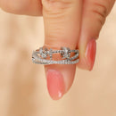 Para Minha Filha - Anel Anti Ansiedade Banhado a Ouro 18k