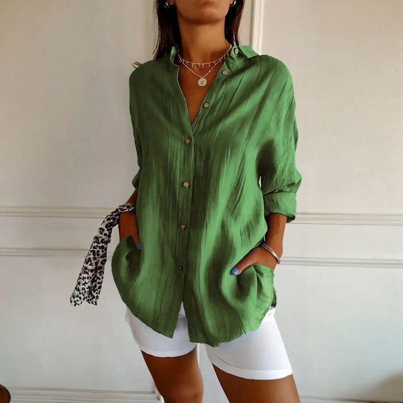 Kit 3 Camisas Ibiza em Linho – Design Semi Plissado